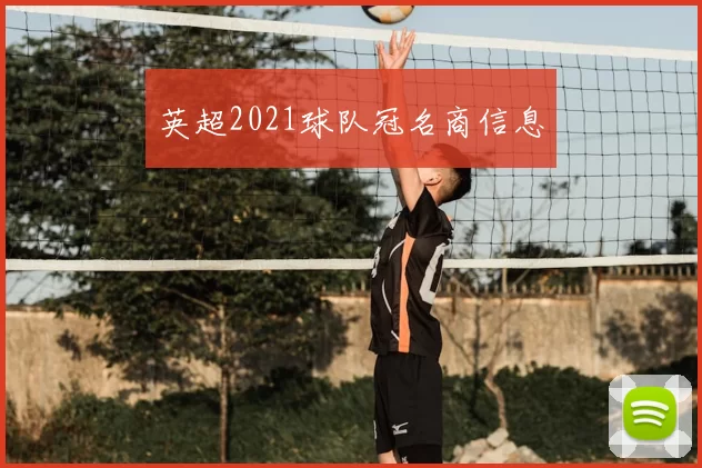 英超2021球队冠名商信息